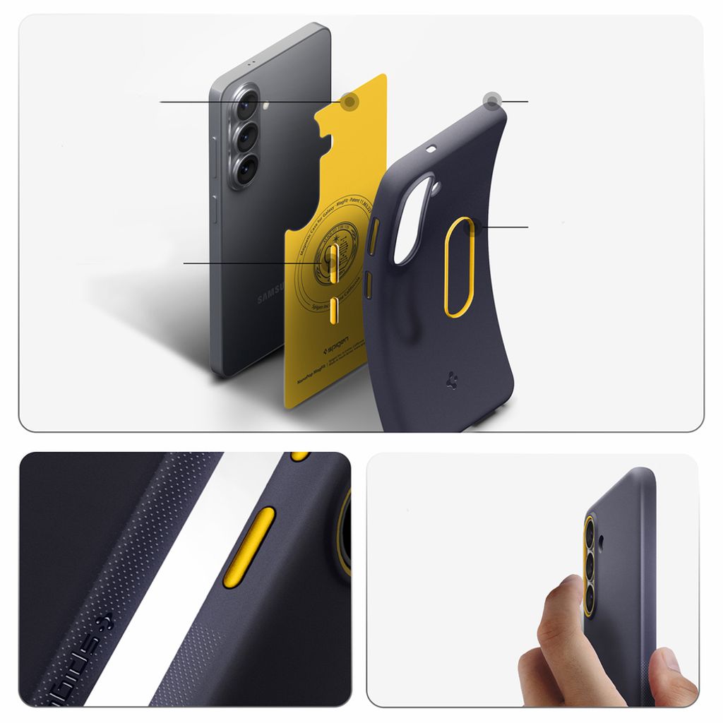 Spigen Nano Pop MagSafe Skal till Samsung Galaxy S26 - Blå