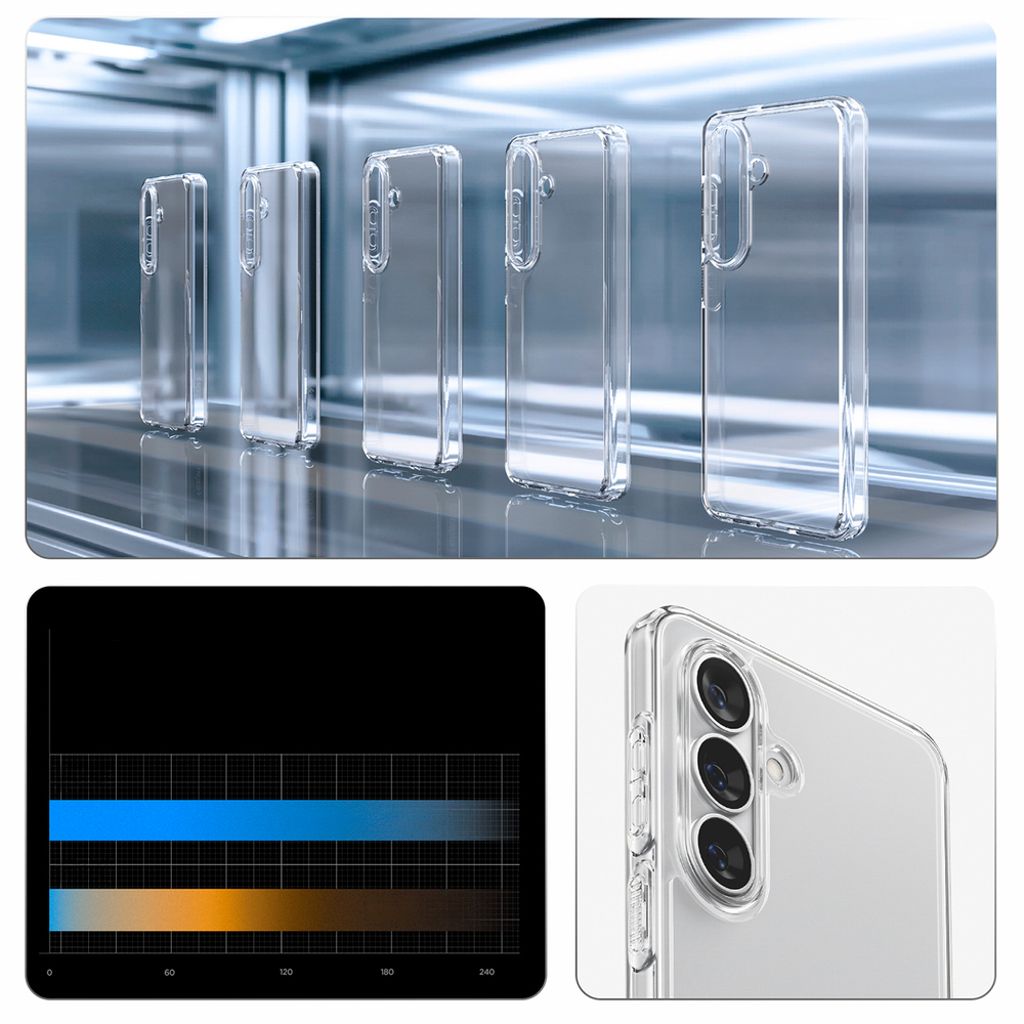 Spigen Ultra Hybrid Cover til Samsung Galaxy S26 - Gennemsigtig