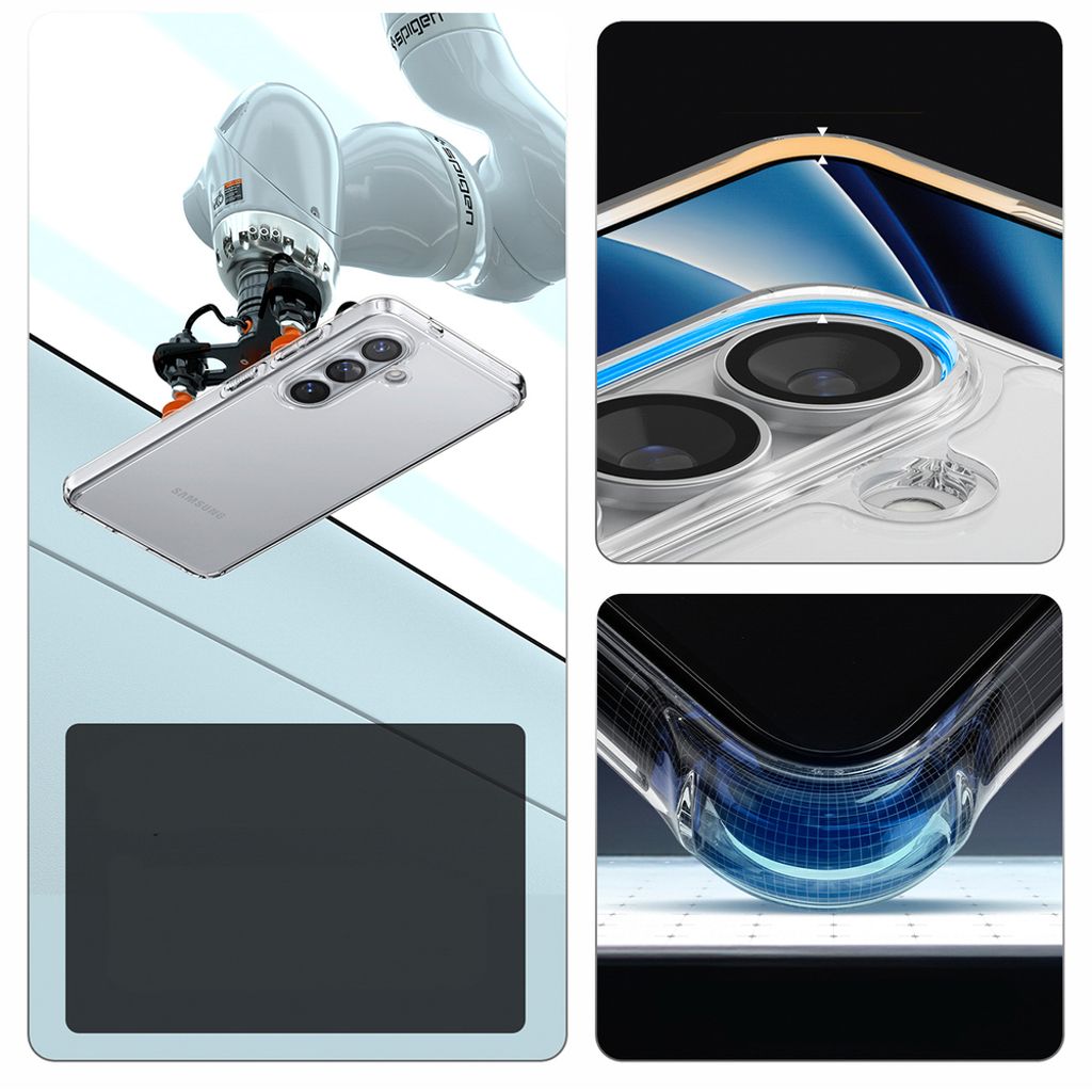 Spigen Ultra Hybrid Cover til Samsung Galaxy S26 - Gennemsigtig