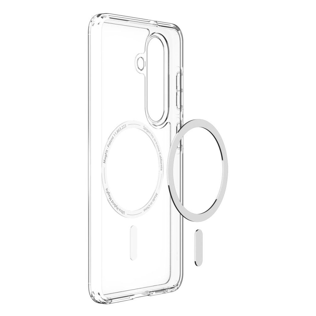 Spigen Ultra Hybrid MagSafe Skal till Samsung Galaxy S26 - Transparent/Vit