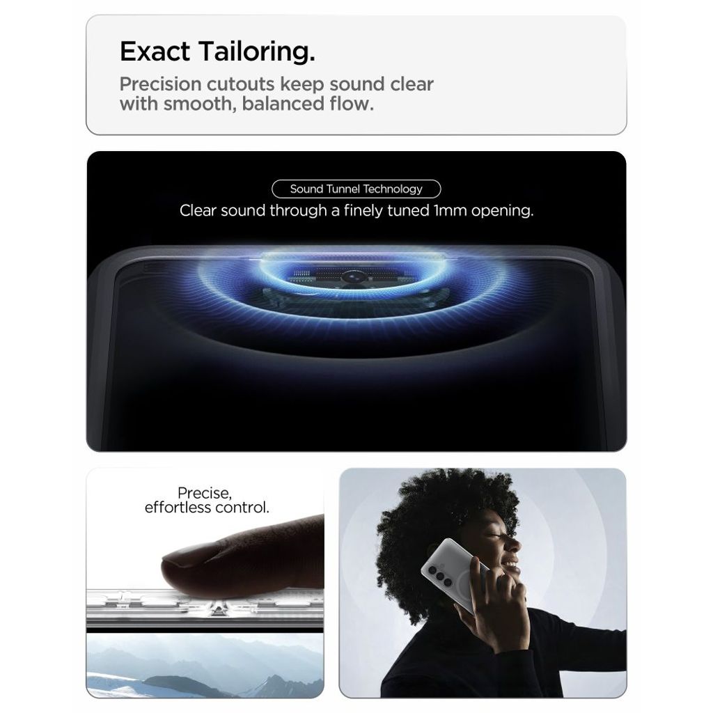 Spigen Ultra Hybrid MagSafe Skal till Samsung Galaxy S26 - Transparent/Vit