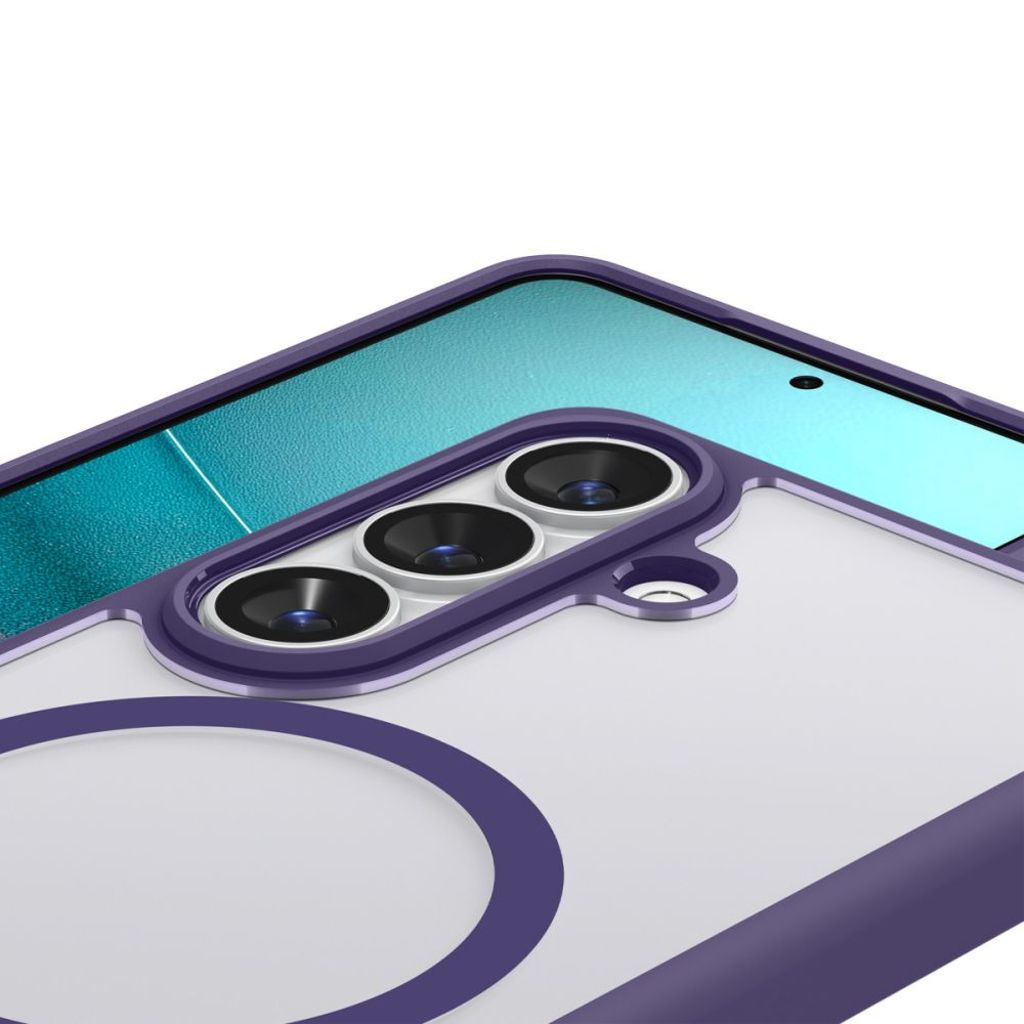 Spigen Ultra Hybrid MagSafe Deksel til Samsung Galaxy S26 - Gjennomsiktig lilla