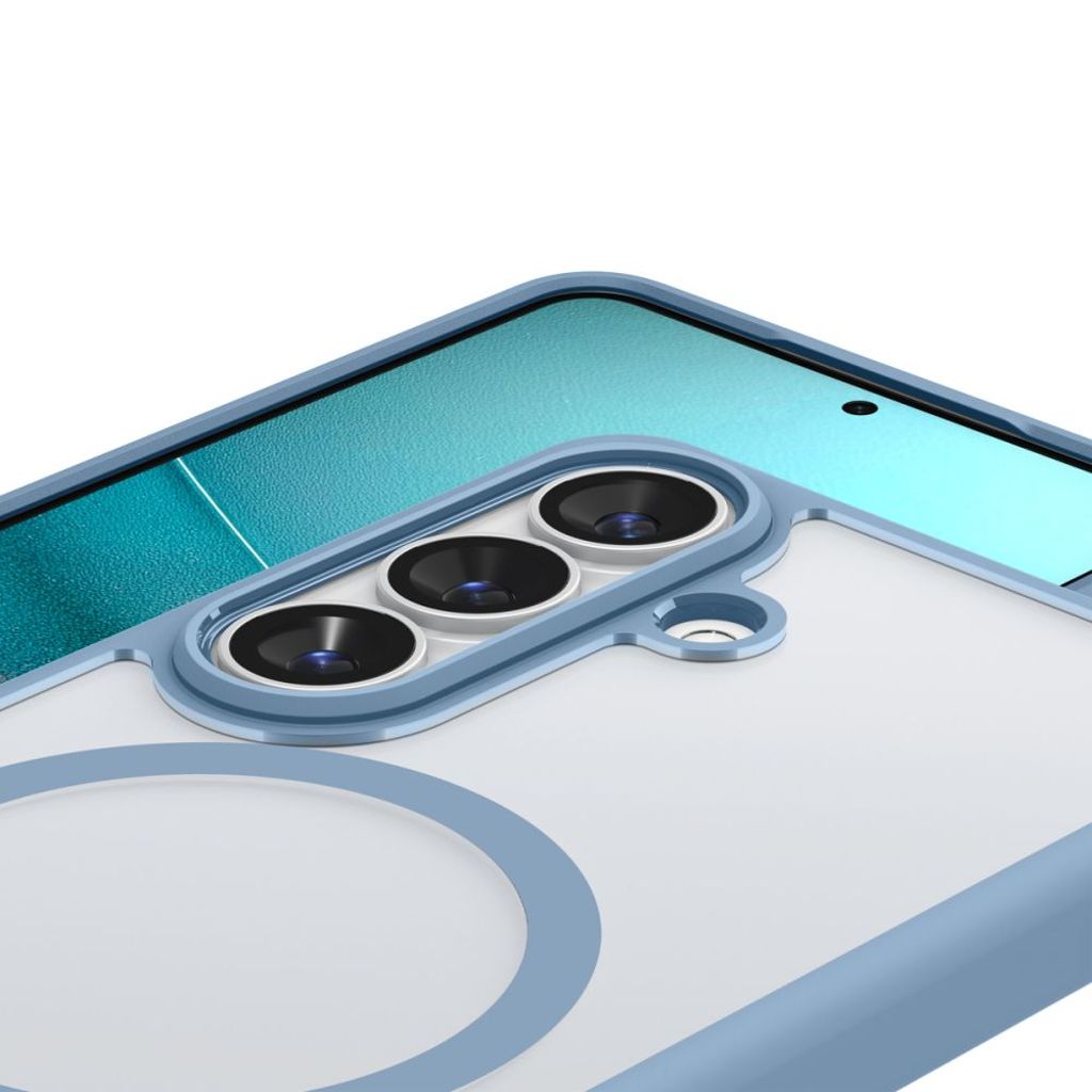 Spigen Ultra Hybrid MagSafe Skal till Samsung Galaxy S26 - Transparent Blå