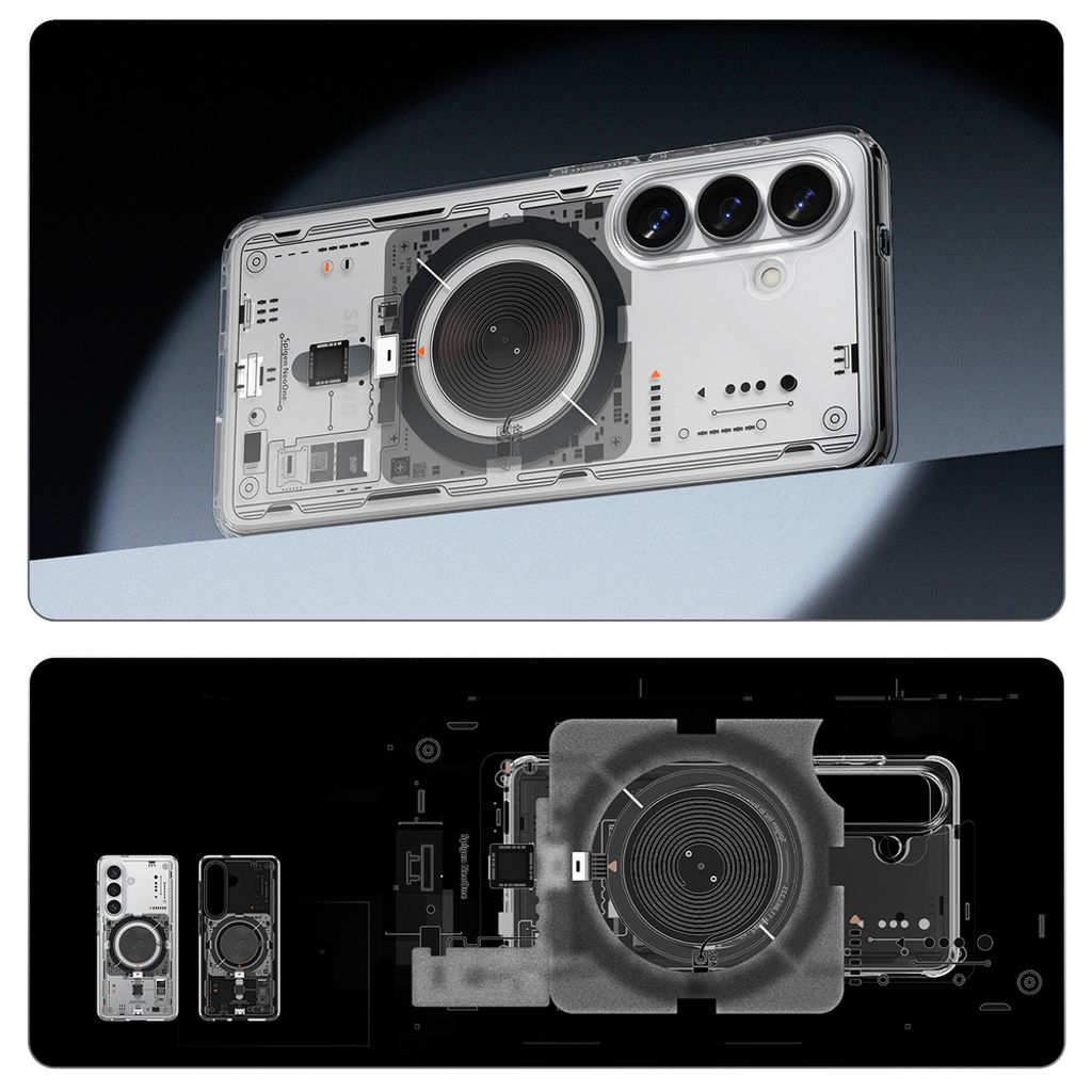 Spigen Ultra Hybrid MagSafe Neo One Skal till Samsung Galaxy S26 - Transparent