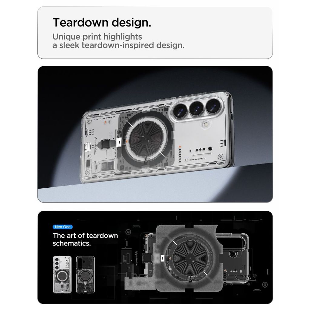 Spigen Ultra Hybrid MagSafe Neo One Skal till Samsung Galaxy S26 - Transparent