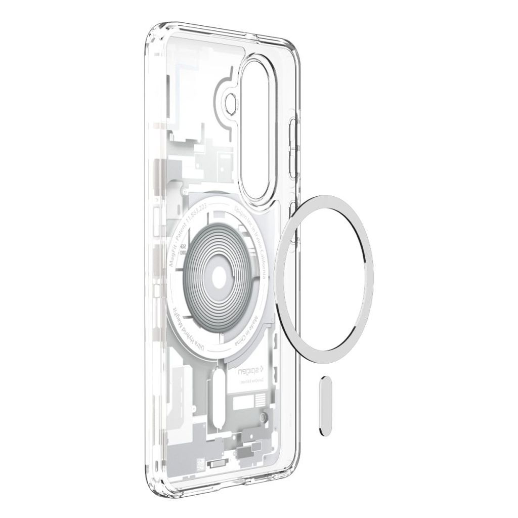 Spigen Ultra Hybrid MagSafe Zero One Skal till Samsung Galaxy S26 - Vit