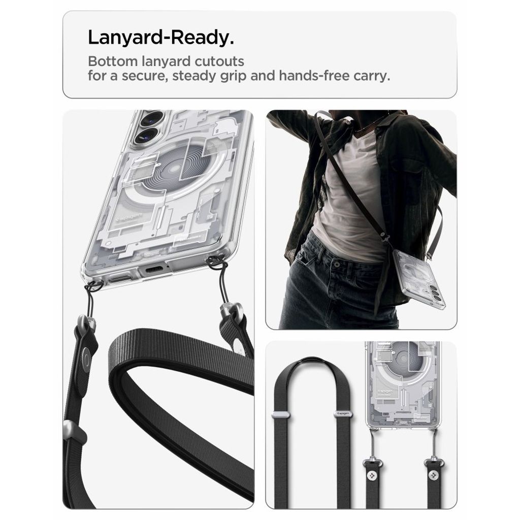 Spigen Ultra Hybrid MagSafe Zero One Skal till Samsung Galaxy S26 - Vit