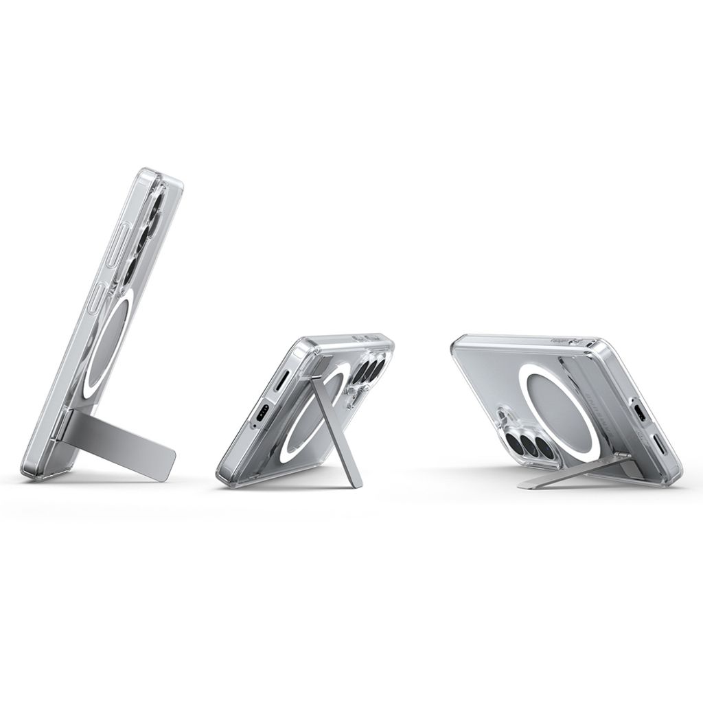 Spigen Ultra Hybrid S MagSafe Skal till Samsung Galaxy S26 - Transparent/Vit