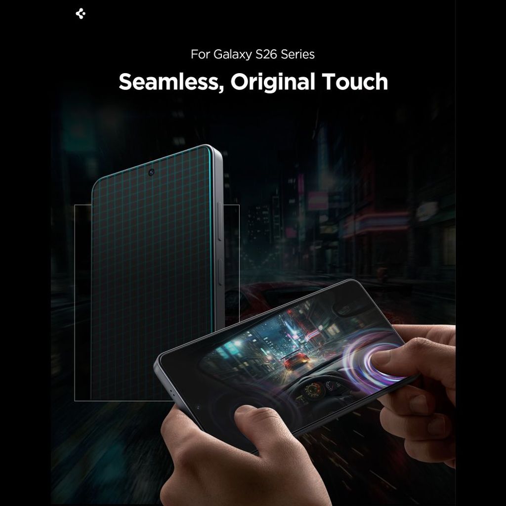 Spigen Glas.Tr Ez Fit Pro HD Privacy Skärmskydd till Samsung Galaxy S26