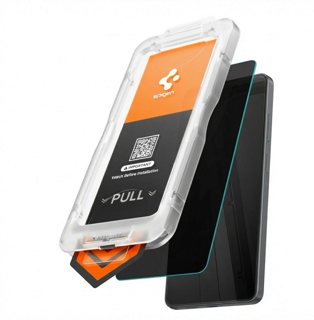 Spigen Glas.Tr Ez Fit Pro HD Privacy Skärmskydd till Samsung Galaxy S26
