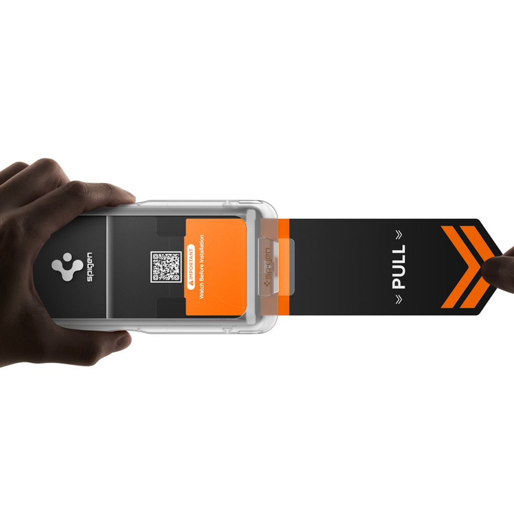 Spigen Glas.Tr Ez Fit Pro HD Privacy Skärmskydd 2-pack till Samsung Galaxy S26