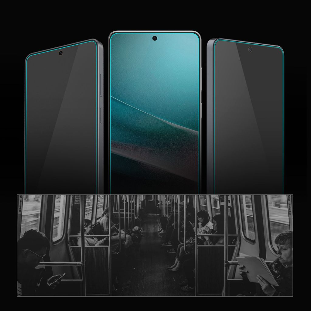 Spigen Glas.Tr Ez Fit Pro HD Privacy Skärmskydd 2-pack till Samsung Galaxy S26