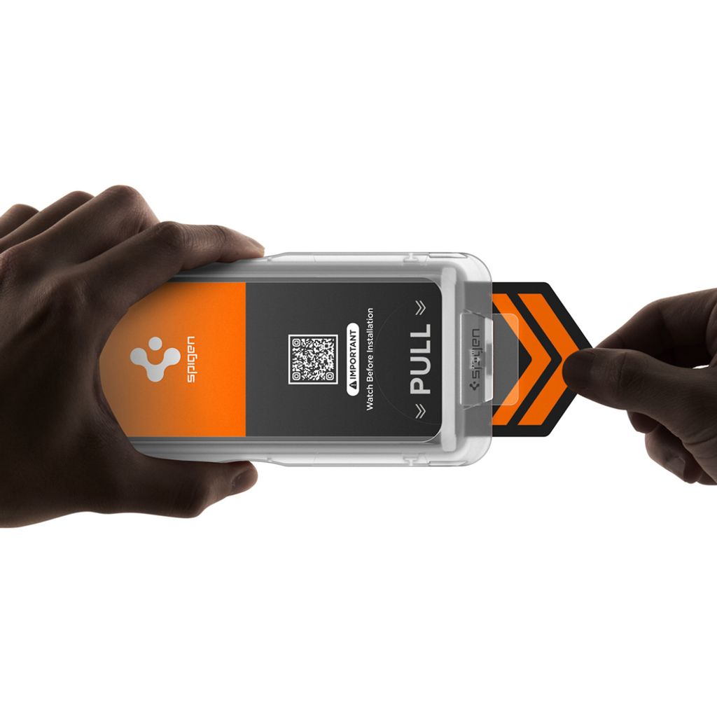 Spigen Glas.Tr Ez Fit Pro HD Privacy Skärmskydd 2-pack till Samsung Galaxy S26