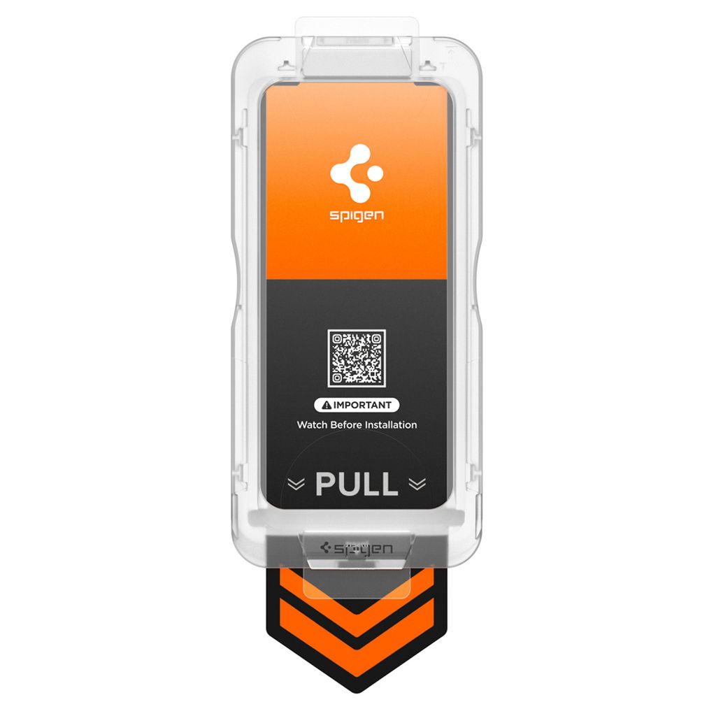 Spigen Glas.Tr Ez Fit Pro HD Privacy Skärmskydd 2-pack till Samsung Galaxy S26
