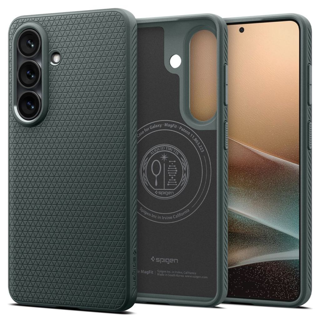 Spigen Liquid Air MagSafe Skal till Samsung Galaxy S26 Plus - Grön