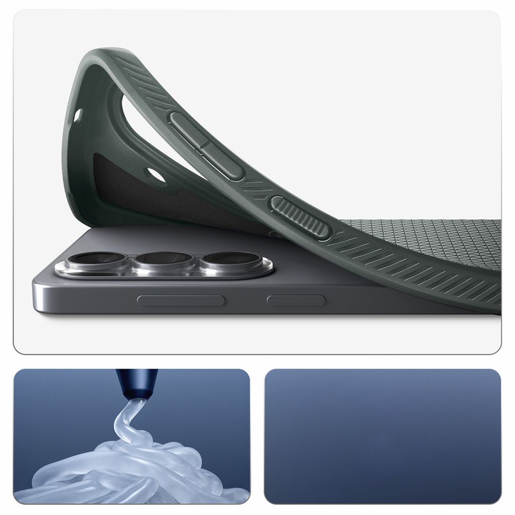 Spigen Liquid Air MagSafe Skal till Samsung Galaxy S26 Plus - Grön