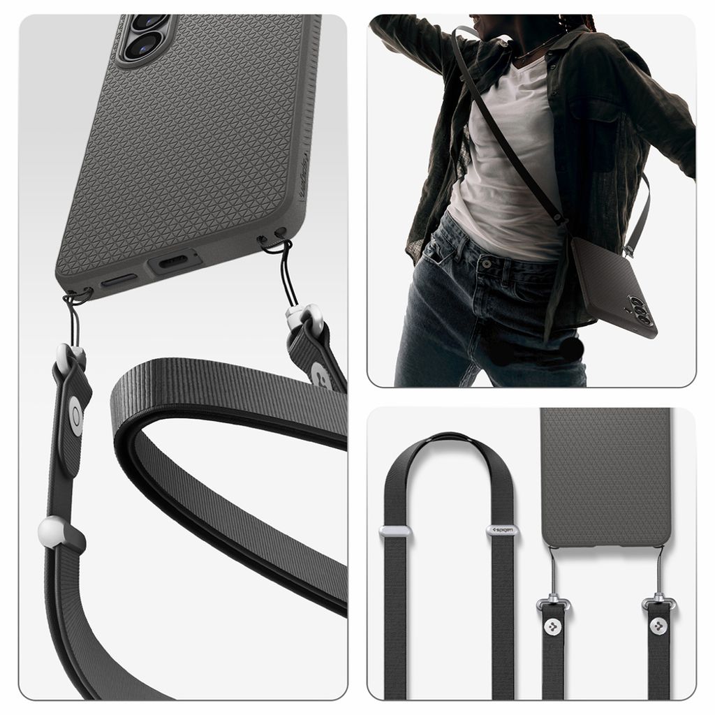 Spigen Liquid Air MagSafe Skal till Samsung Galaxy S26 Plus - Grå