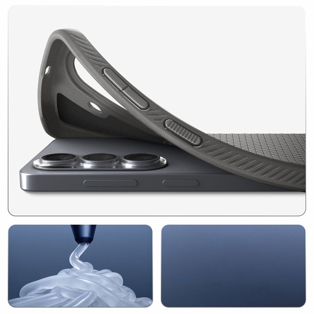 Spigen Liquid Air MagSafe Skal till Samsung Galaxy S26 Plus - Grå