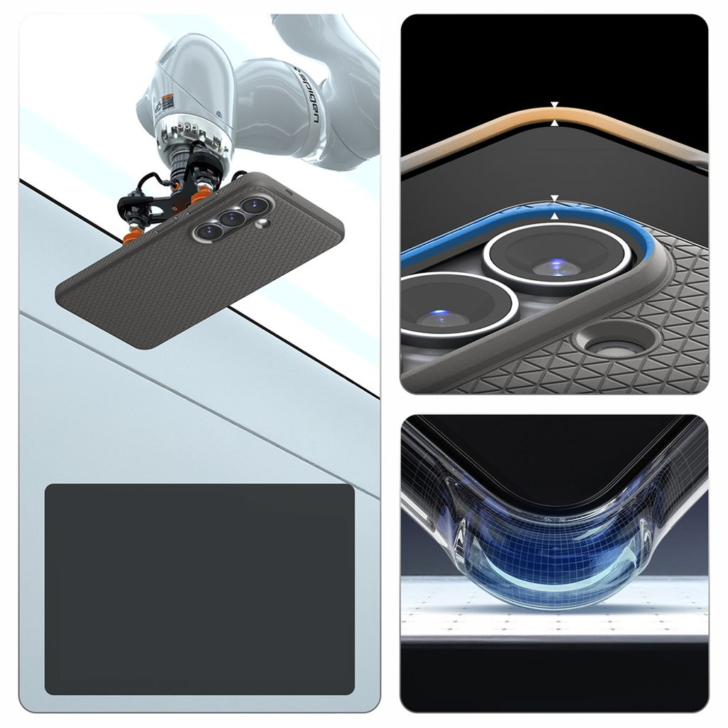 Spigen Liquid Air MagSafe Skal till Samsung Galaxy S26 Plus - Grå