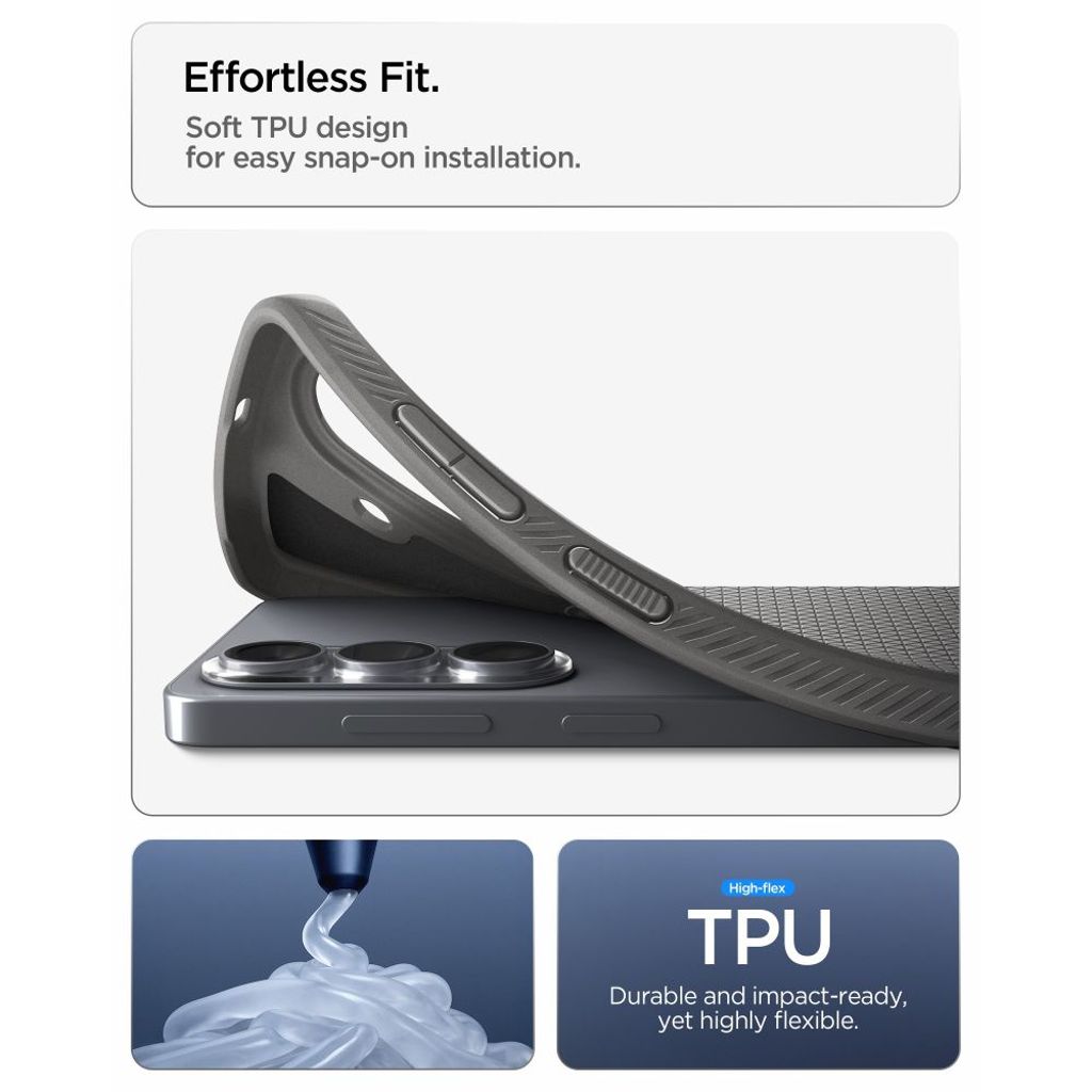 Spigen Liquid Air MagSafe Skal till Samsung Galaxy S26 Plus - Grå