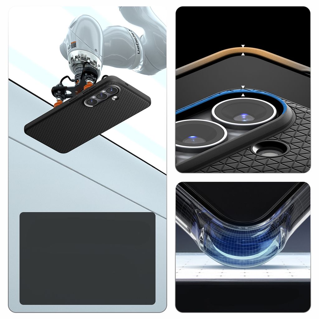 Spigen Liquid Air MagSafe Skal till Samsung Galaxy S26 Plus - Matt Svart