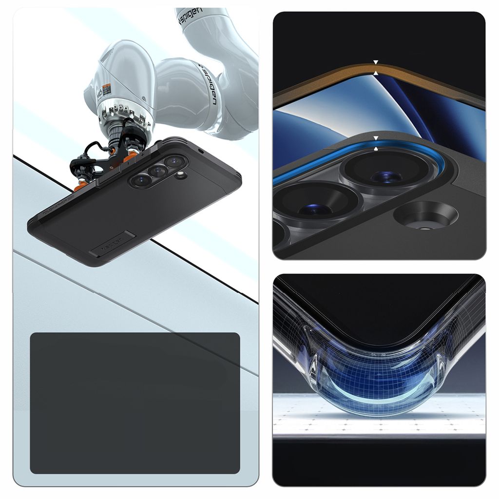 Spigen Tough Armor MagSafe Skal till Samsung Galaxy S26 Plus - Svart