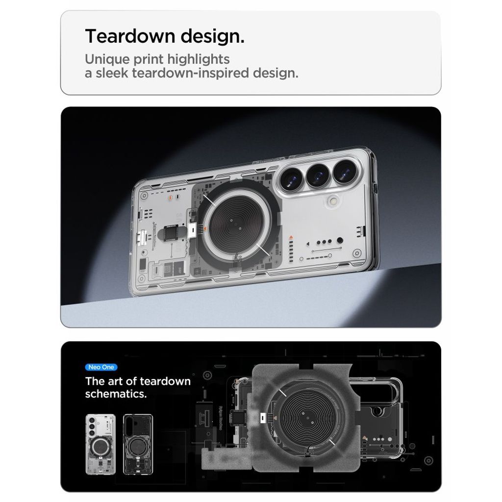 Spigen Ultra Hybrid MagSafe Neo One Skal Samsung Galaxy S26 Plus - Transparent