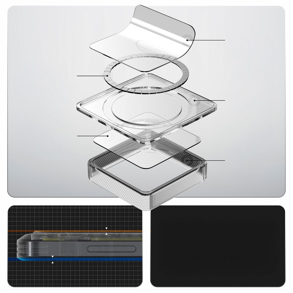 Spigen Ultra Hybrid MagSafe Neo One Skal Samsung Galaxy S26 Plus - Transparent