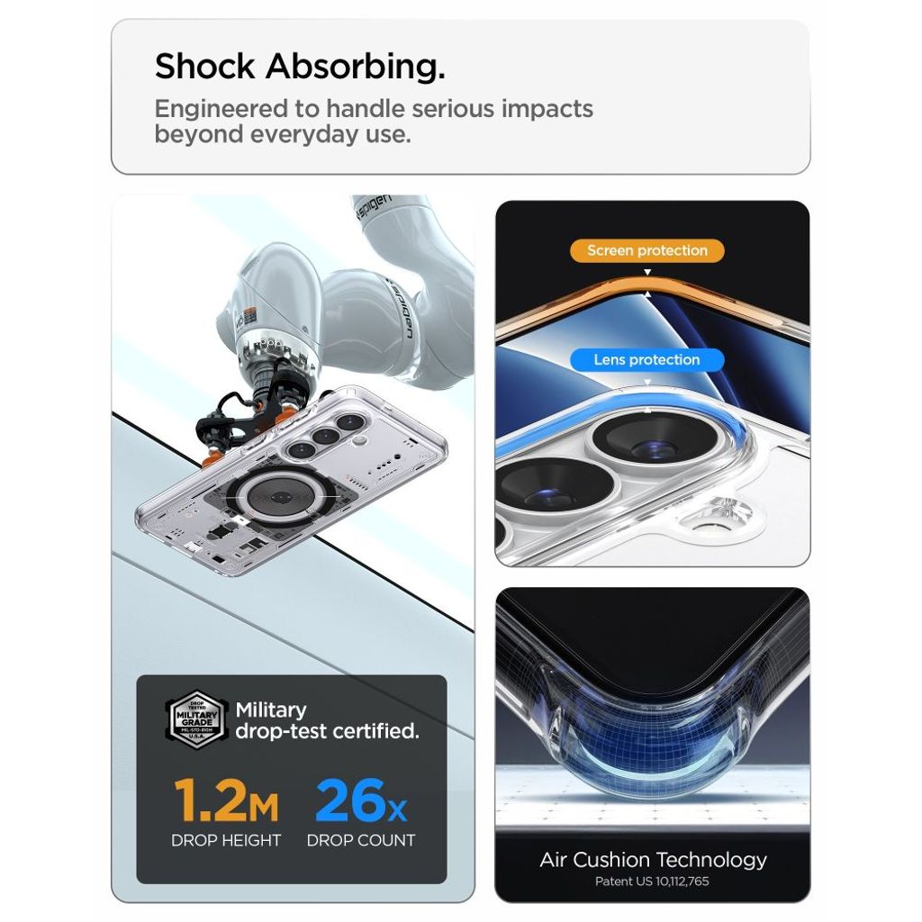 Spigen Ultra Hybrid MagSafe Neo One Skal Samsung Galaxy S26 Plus - Transparent