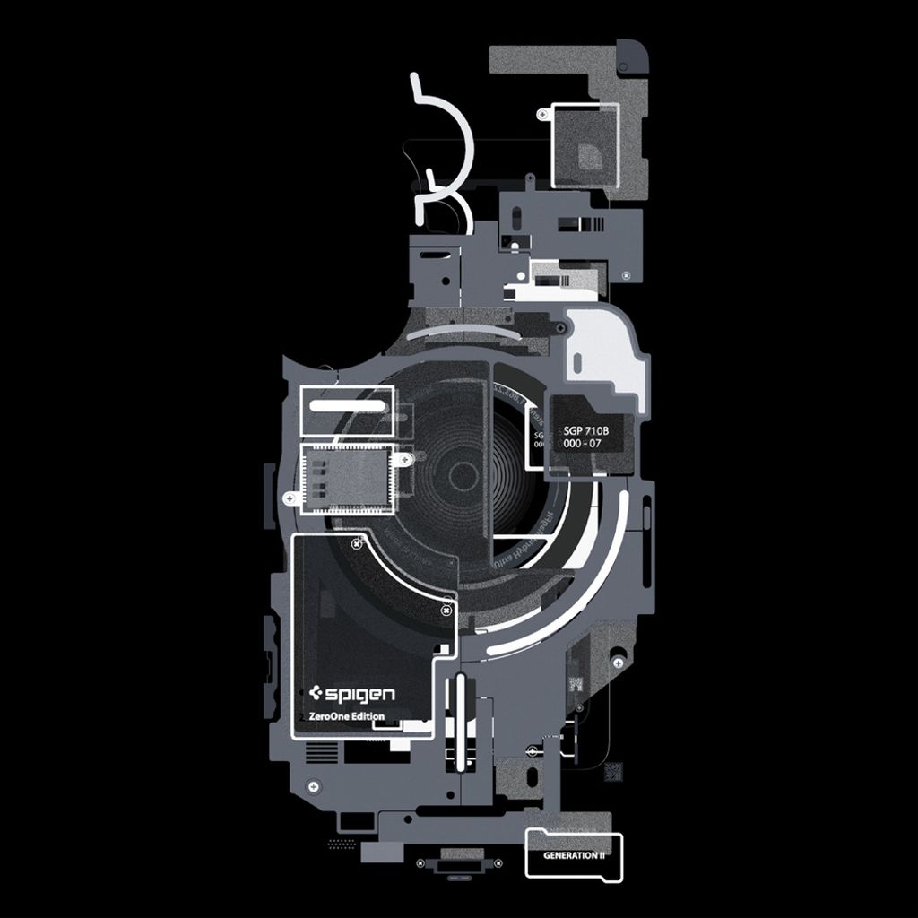 Spigen Ultra Hybrid MagSafe Zero One Skal till Samsung Galaxy S26 Plus - Svart