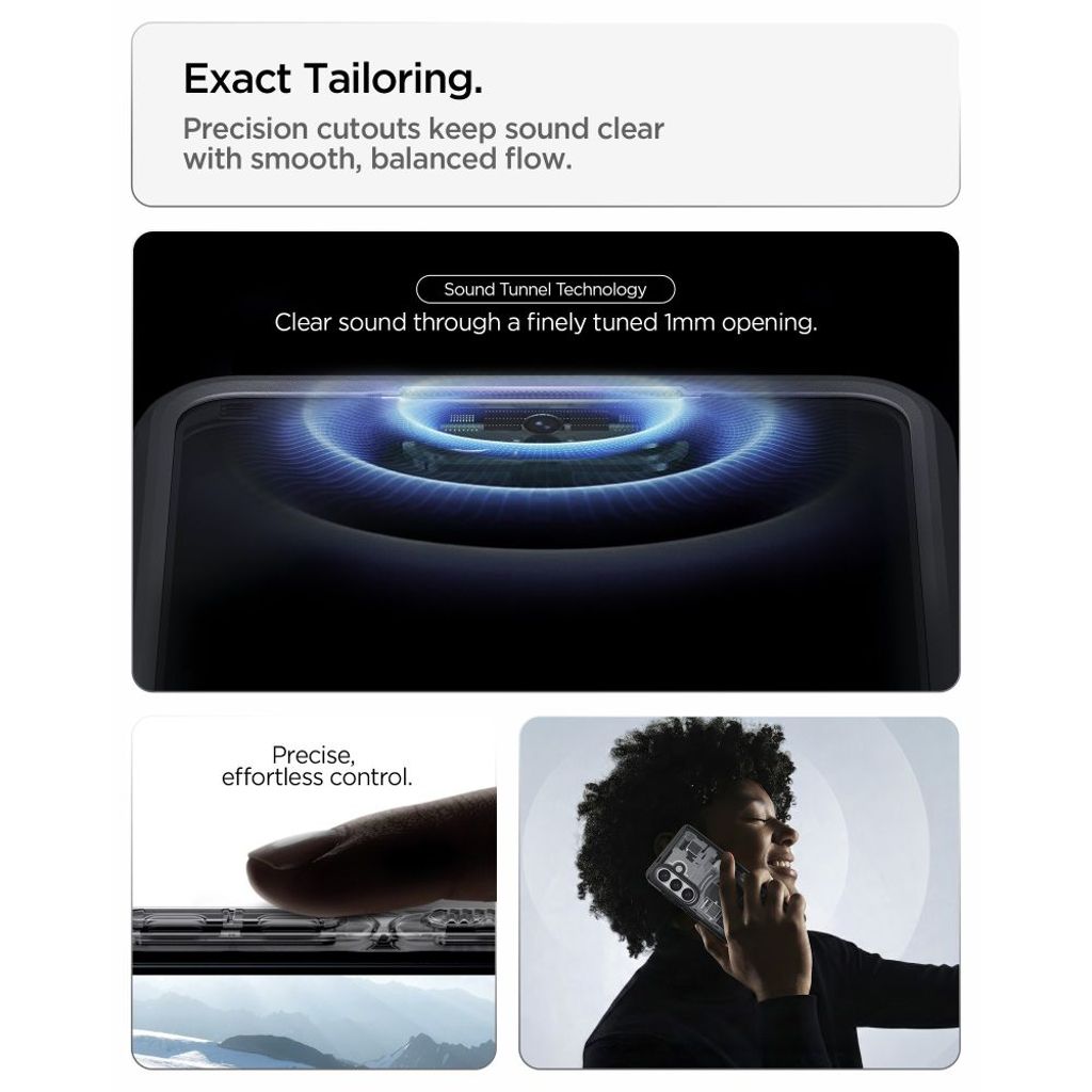 Spigen Ultra Hybrid MagSafe Zero One Skal till Samsung Galaxy S26 Plus - Svart