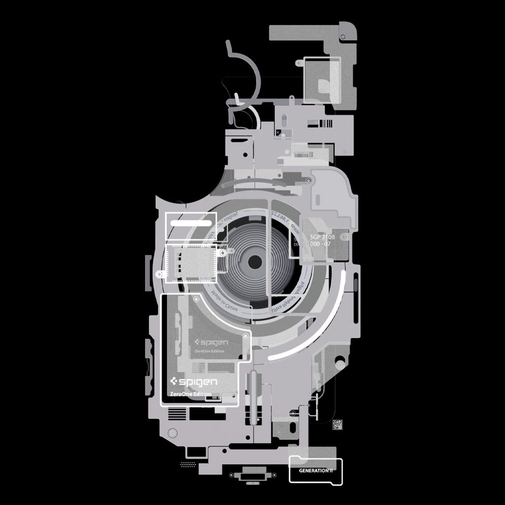 Spigen Ultra Hybrid MagSafe Zero One Skal till Samsung Galaxy S26 Plus - Vit