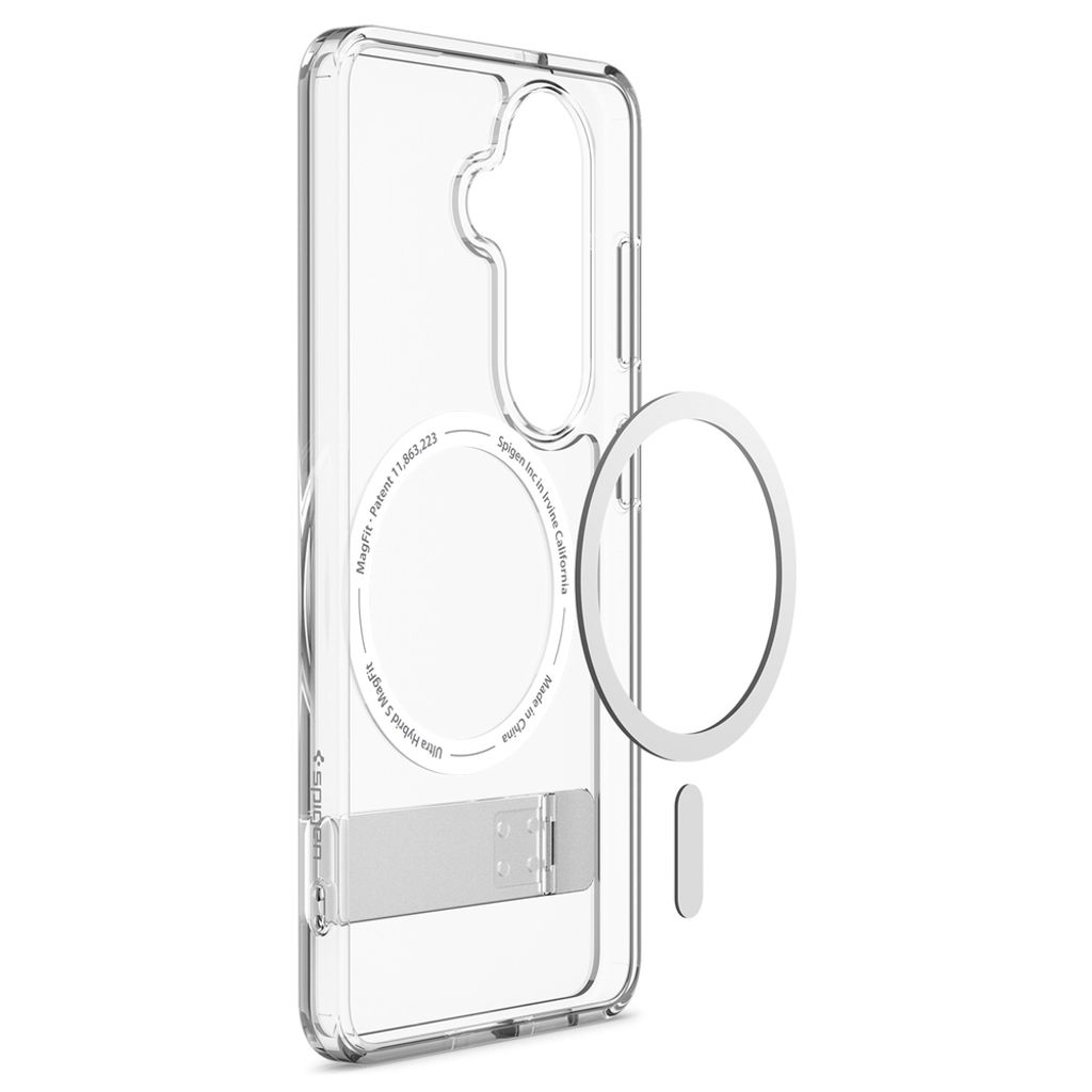 Spigen Ultra Hybrid S MagSafe Skal Samsung Galaxy S26 Plus - Transparent/Vit