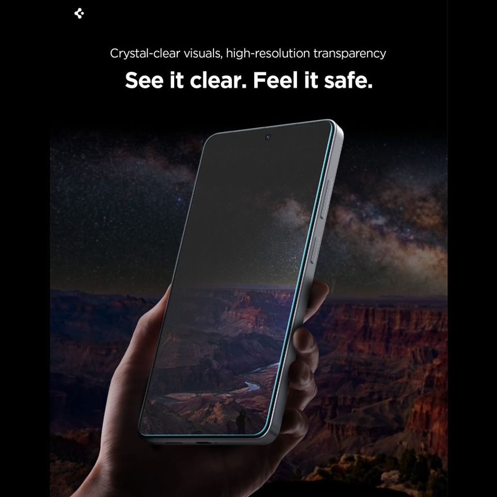 Spigen Glas.Tr Ez Fit Pro HD Privacy Skärmskydd till Samsung Galaxy S26 Plus