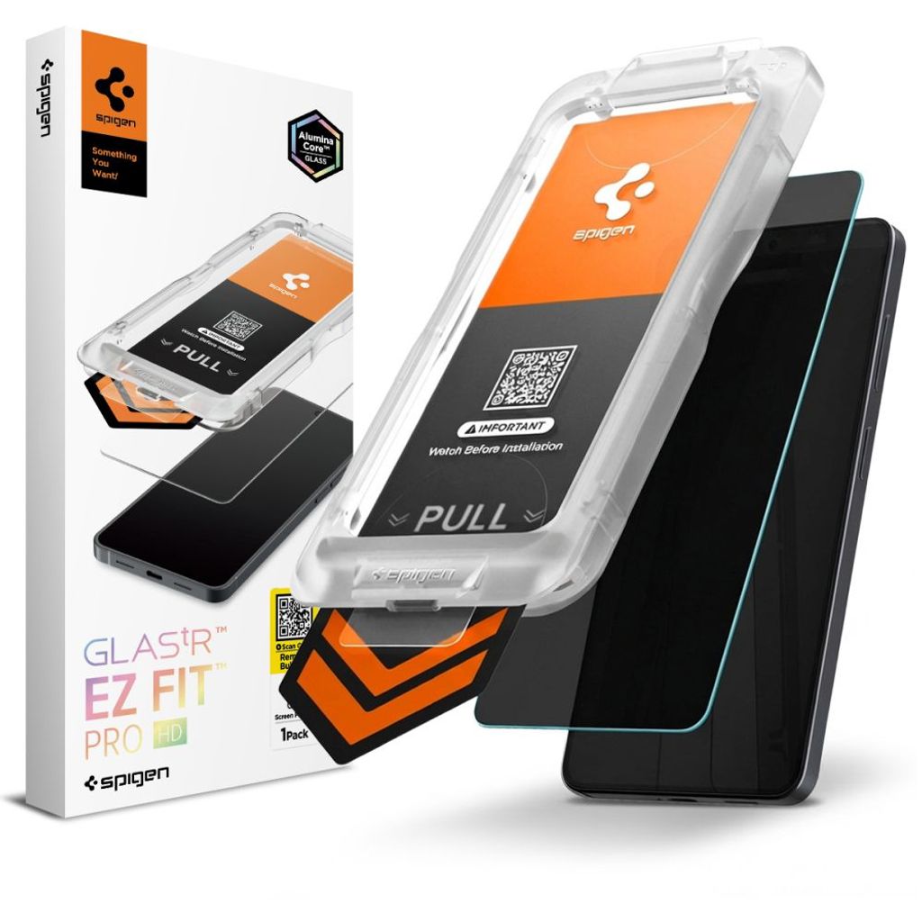 Spigen Glas.Tr Ez Fit Pro HD Privacy Skärmskydd till Samsung Galaxy S26 Plus