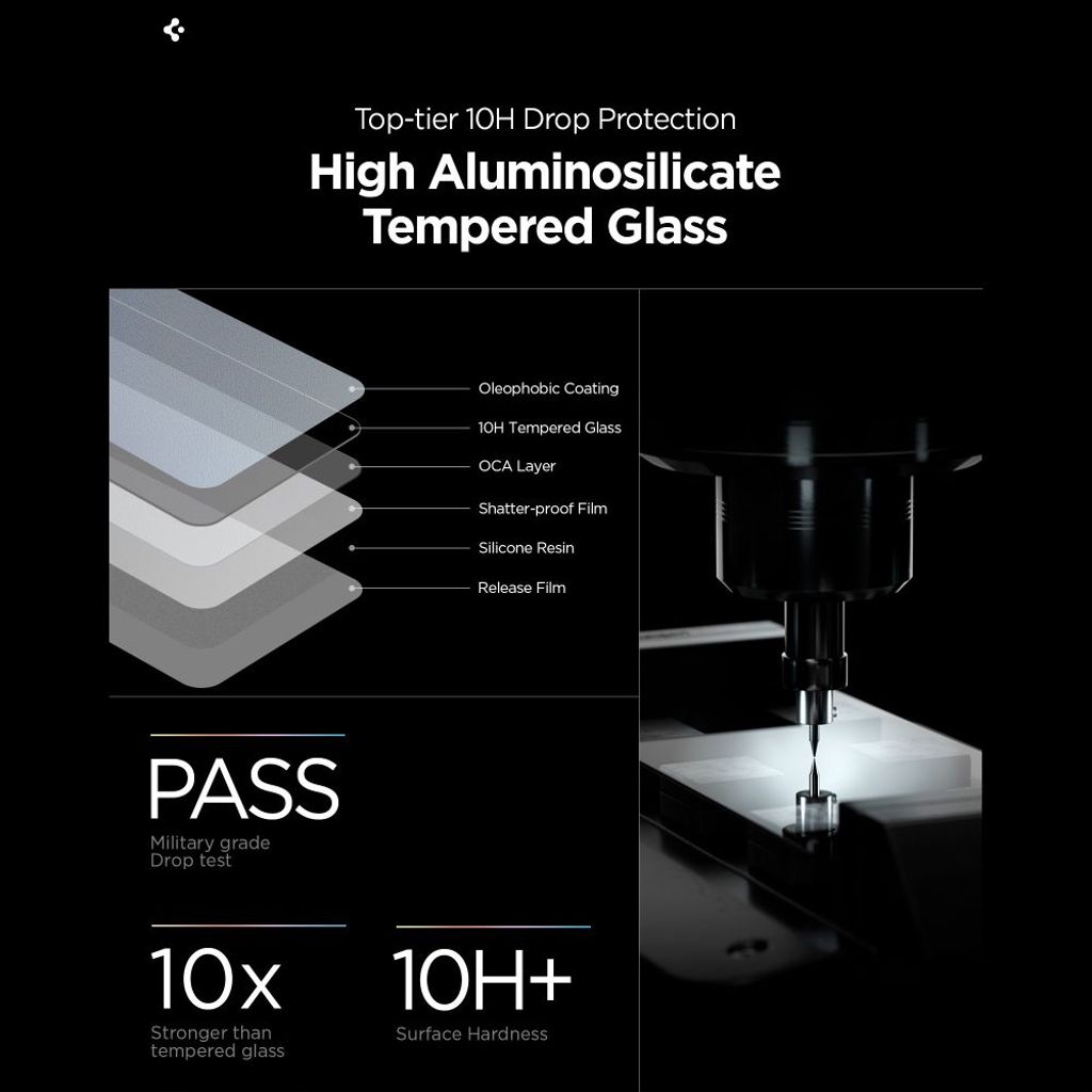 Spigen Glas.Tr Ez Fit Pro HD Näytönsuoja Samsung Galaxy S26 Plus