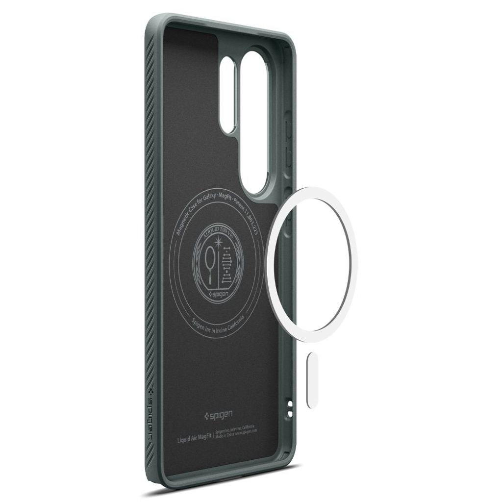 Spigen Liquid Air MagSafe Skal till Samsung Galaxy S26 Ultra - Grön
