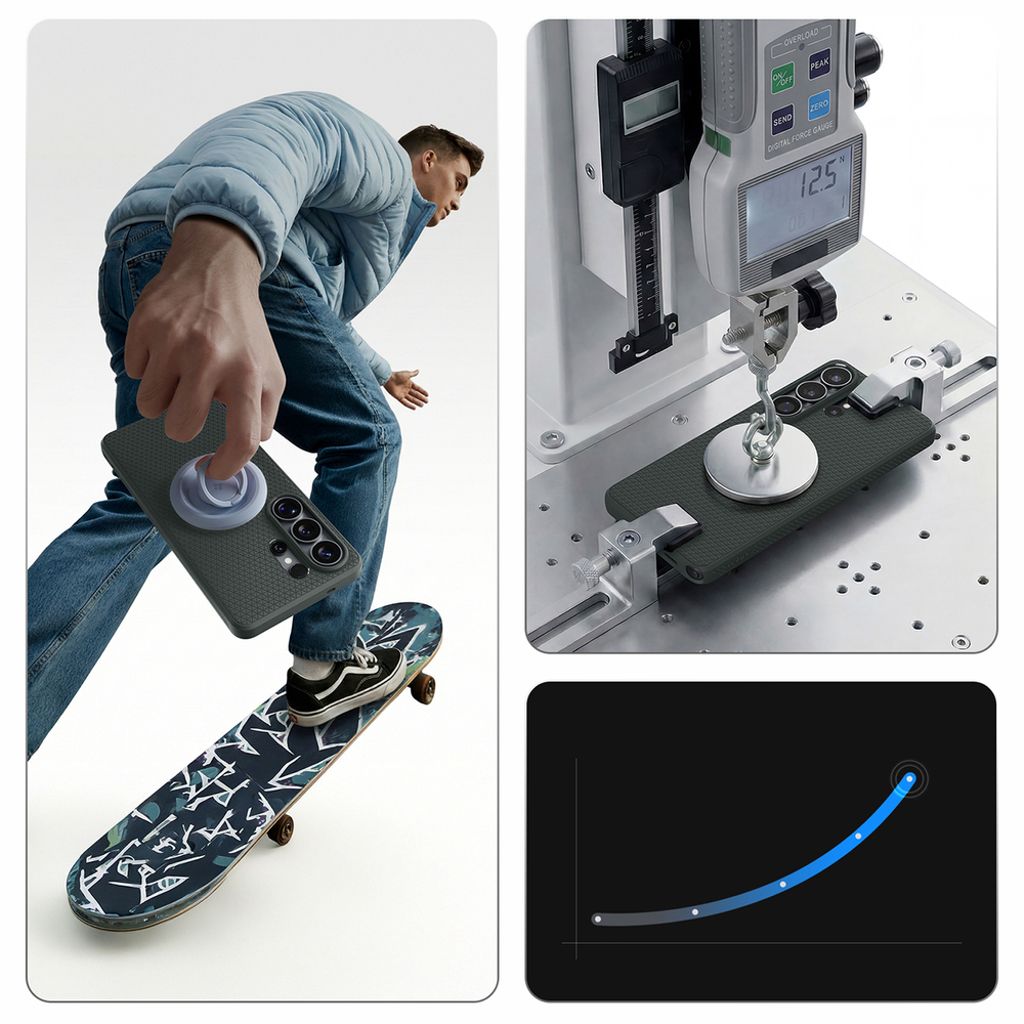 Spigen Liquid Air MagSafe Skal till Samsung Galaxy S26 Ultra - Grön