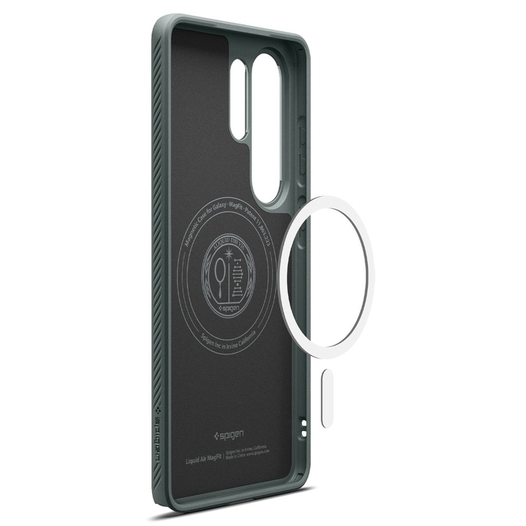 Spigen Liquid Air MagSafe Skal till Samsung Galaxy S26 Ultra - Grön