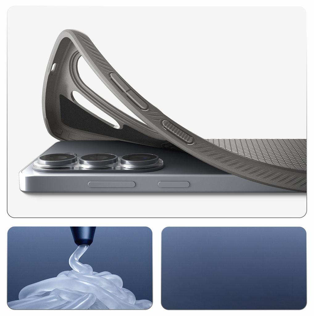 Spigen Liquid Air MagSafe Skal till Samsung Galaxy S26 Ultra - Grå