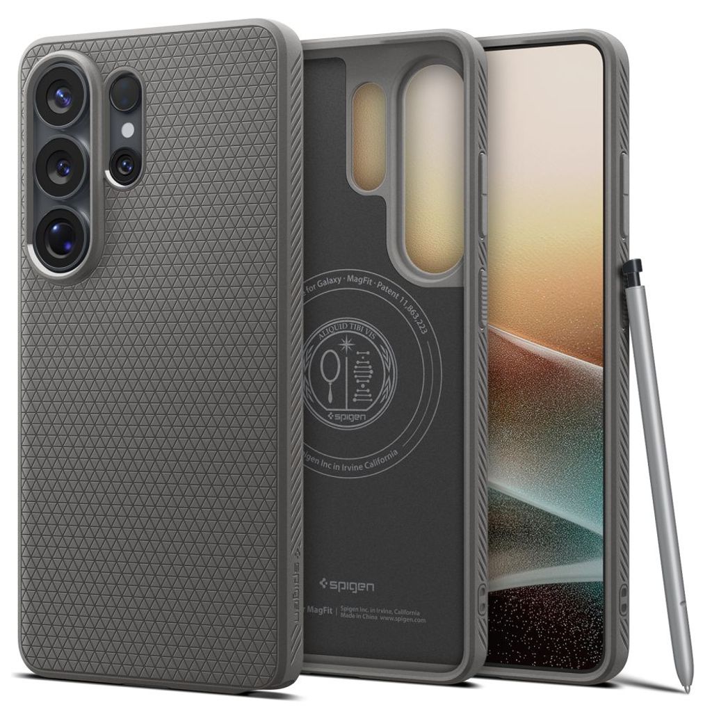 Spigen Liquid Air MagSafe Skal till Samsung Galaxy S26 Ultra - Grå