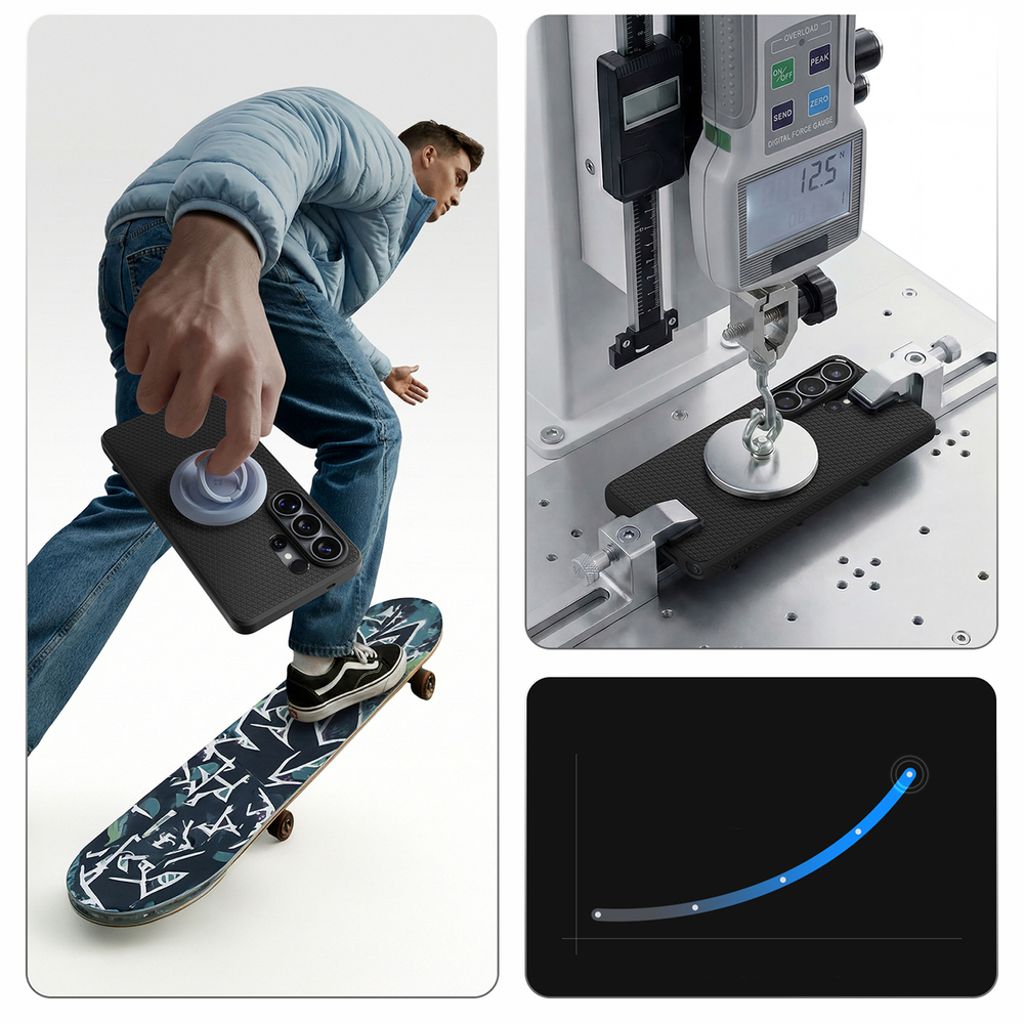 Spigen Liquid Air MagSafe Skal till Samsung Galaxy S26 Ultra - Svart