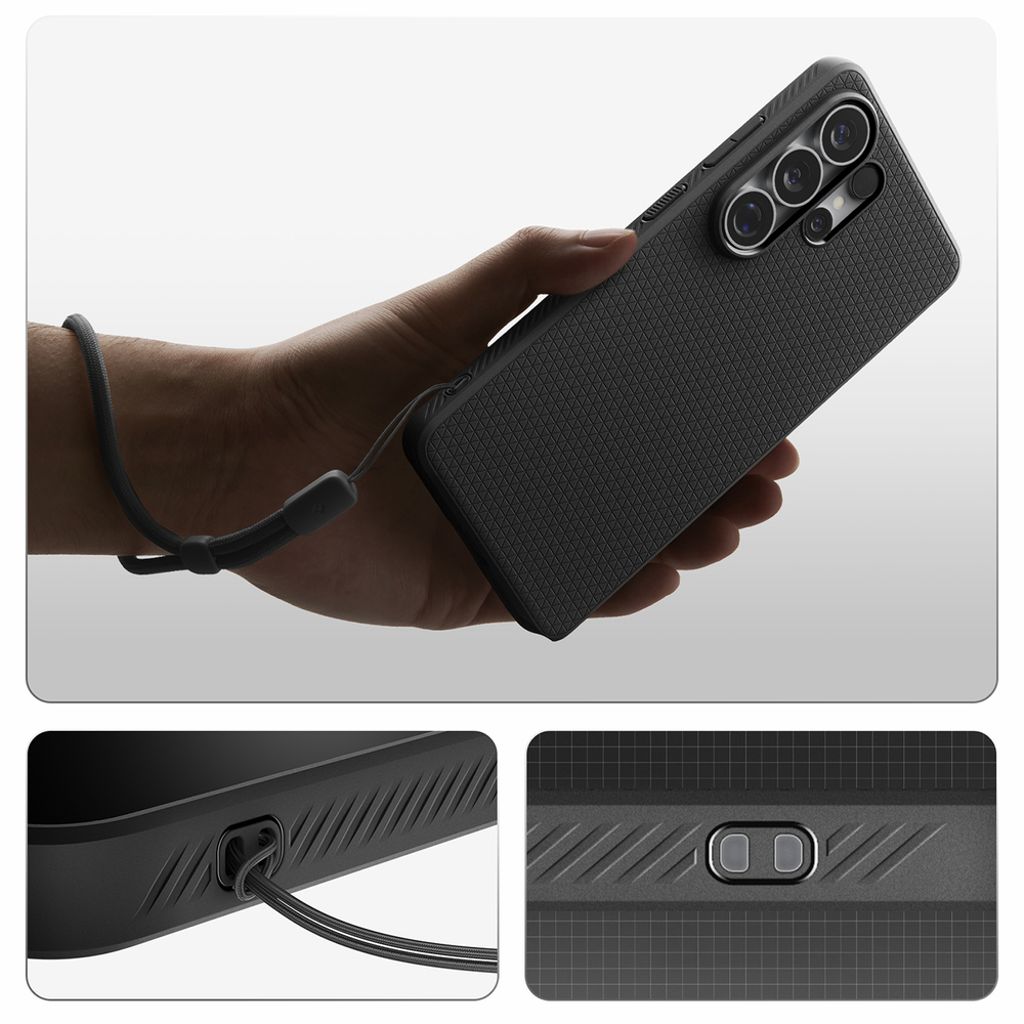 Spigen Liquid Air MagSafe Skal till Samsung Galaxy S26 Ultra - Svart