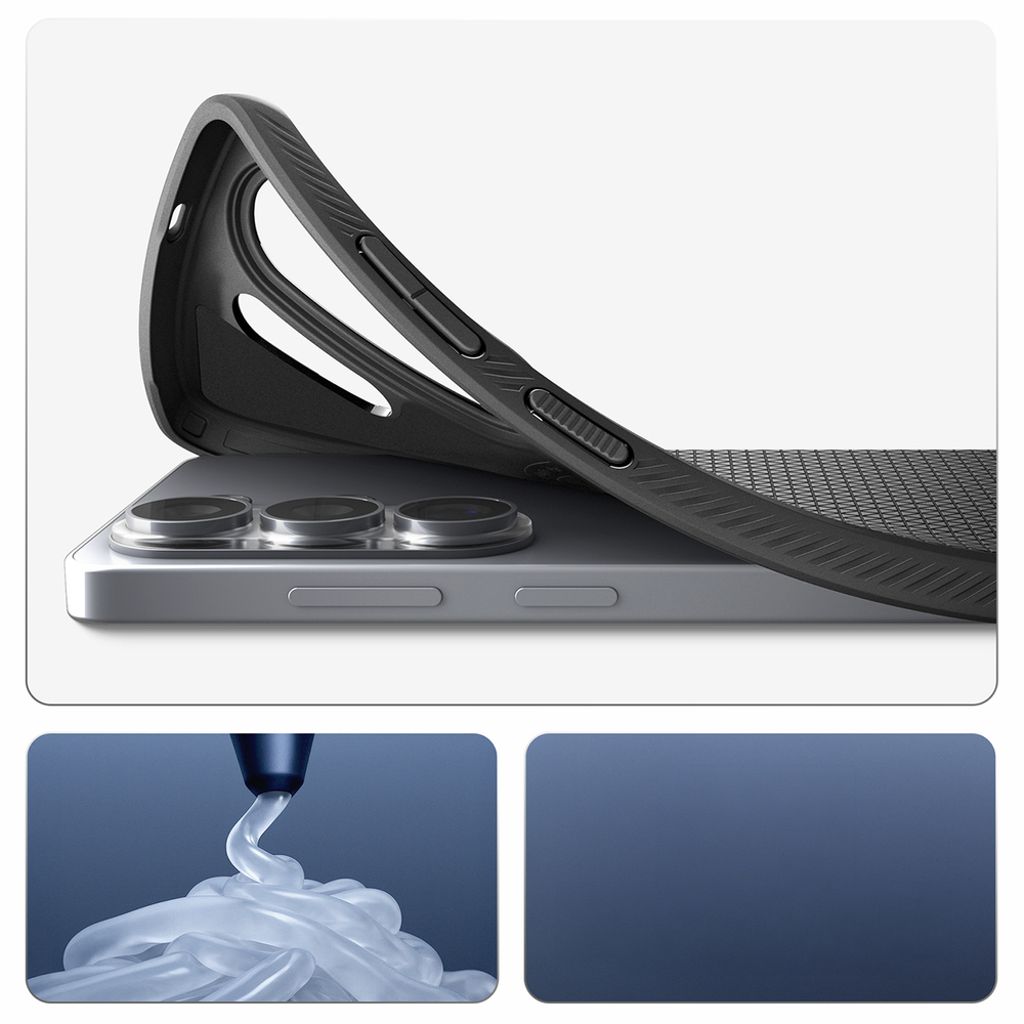 Spigen Liquid Air MagSafe Skal till Samsung Galaxy S26 Ultra - Svart