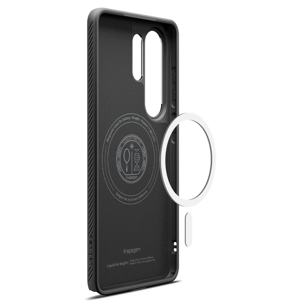 Spigen Liquid Air MagSafe Skal till Samsung Galaxy S26 Ultra - Svart