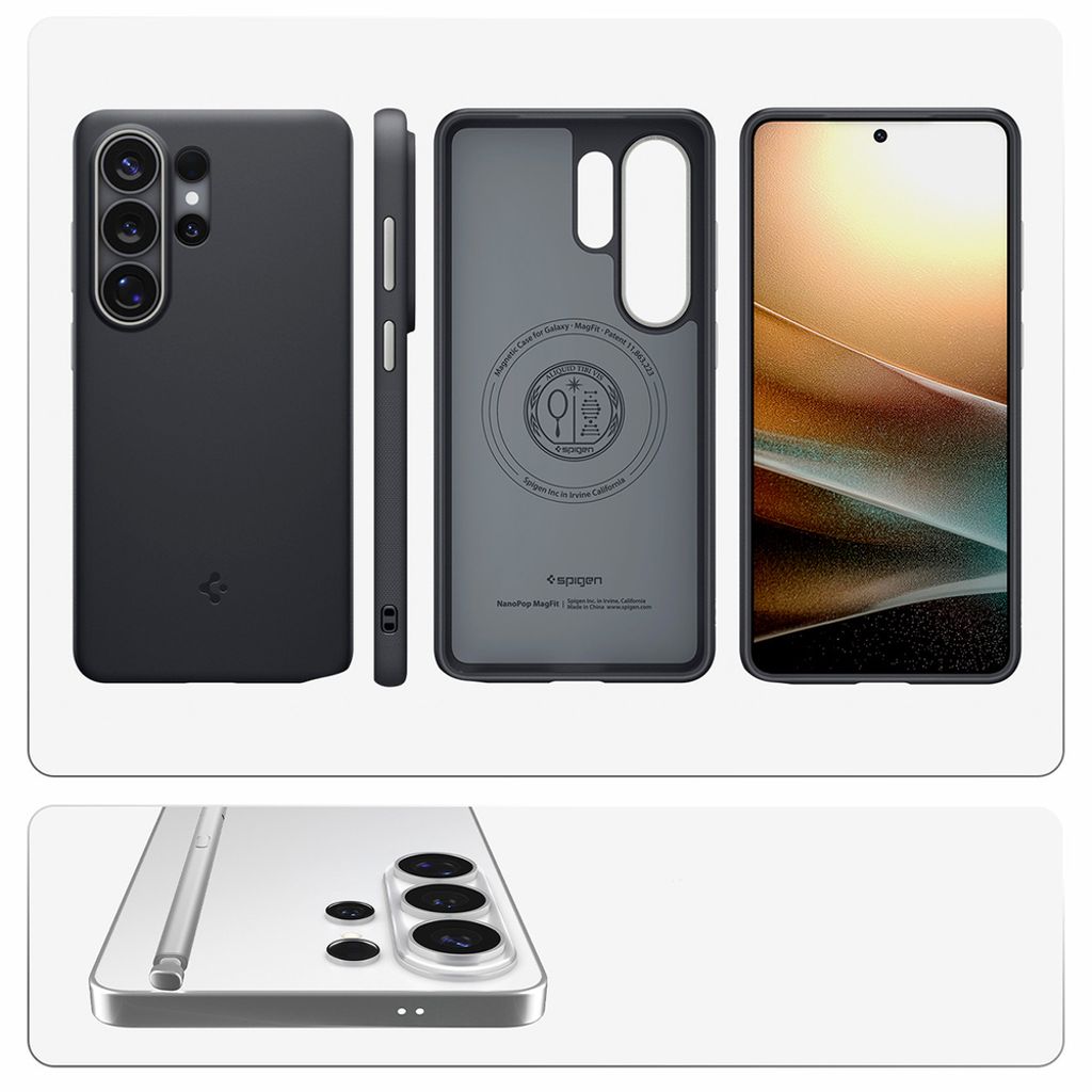 Spigen Nano Pop MagSafe Skal till Samsung Galaxy S26 Ultra - Svart