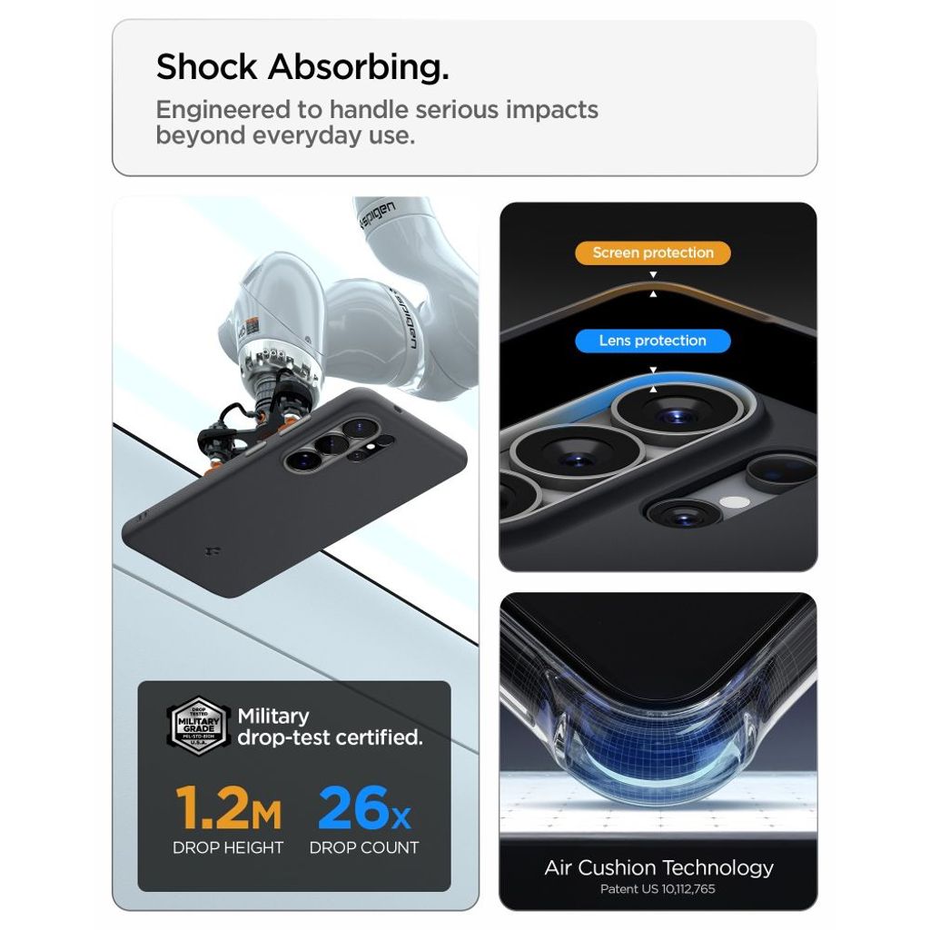 Spigen Nano Pop MagSafe Skal till Samsung Galaxy S26 Ultra - Svart