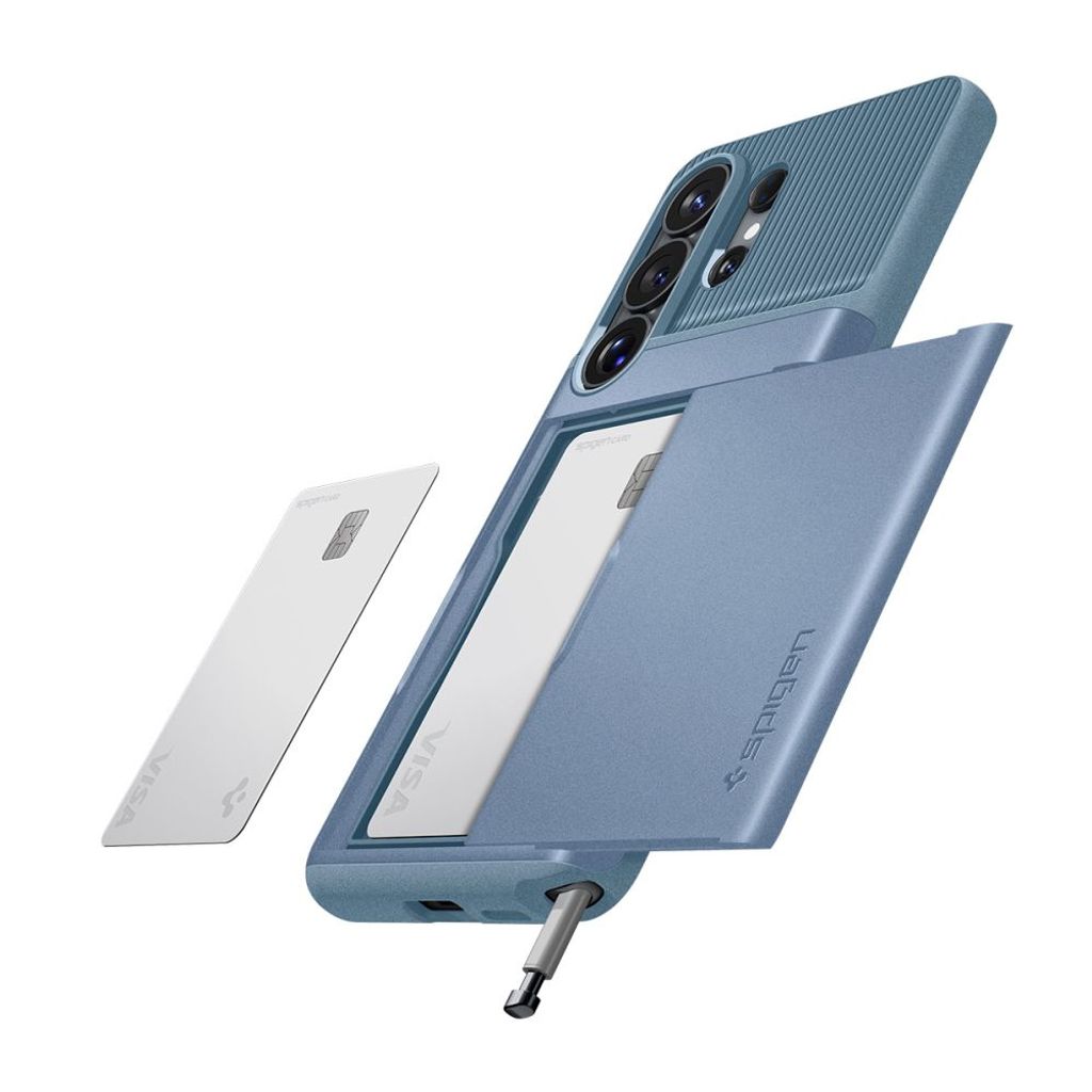 Spigen Slim Armor CS Skal till Samsung Galaxy S26 Ultra - Blå