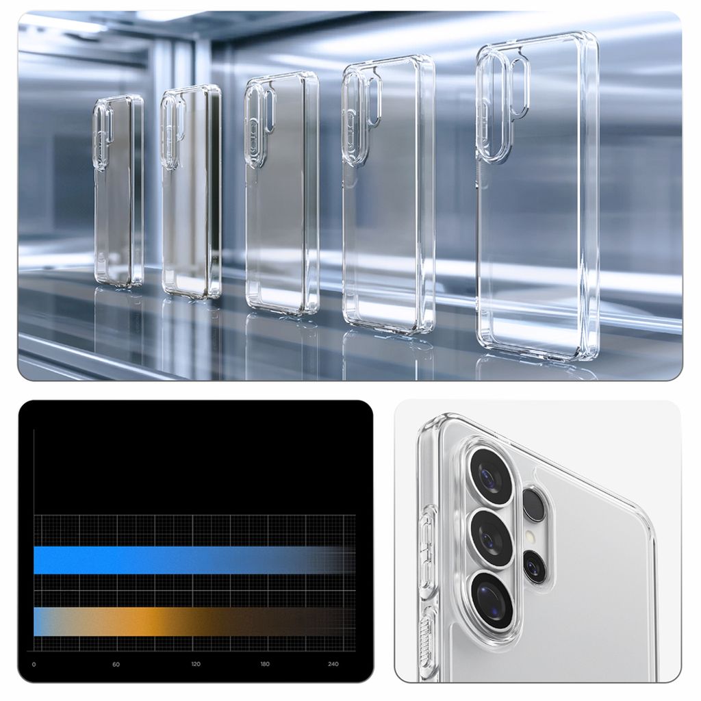 Spigen Ultra Hybrid Skal till Samsung Galaxy S26 Ultra - Transparent