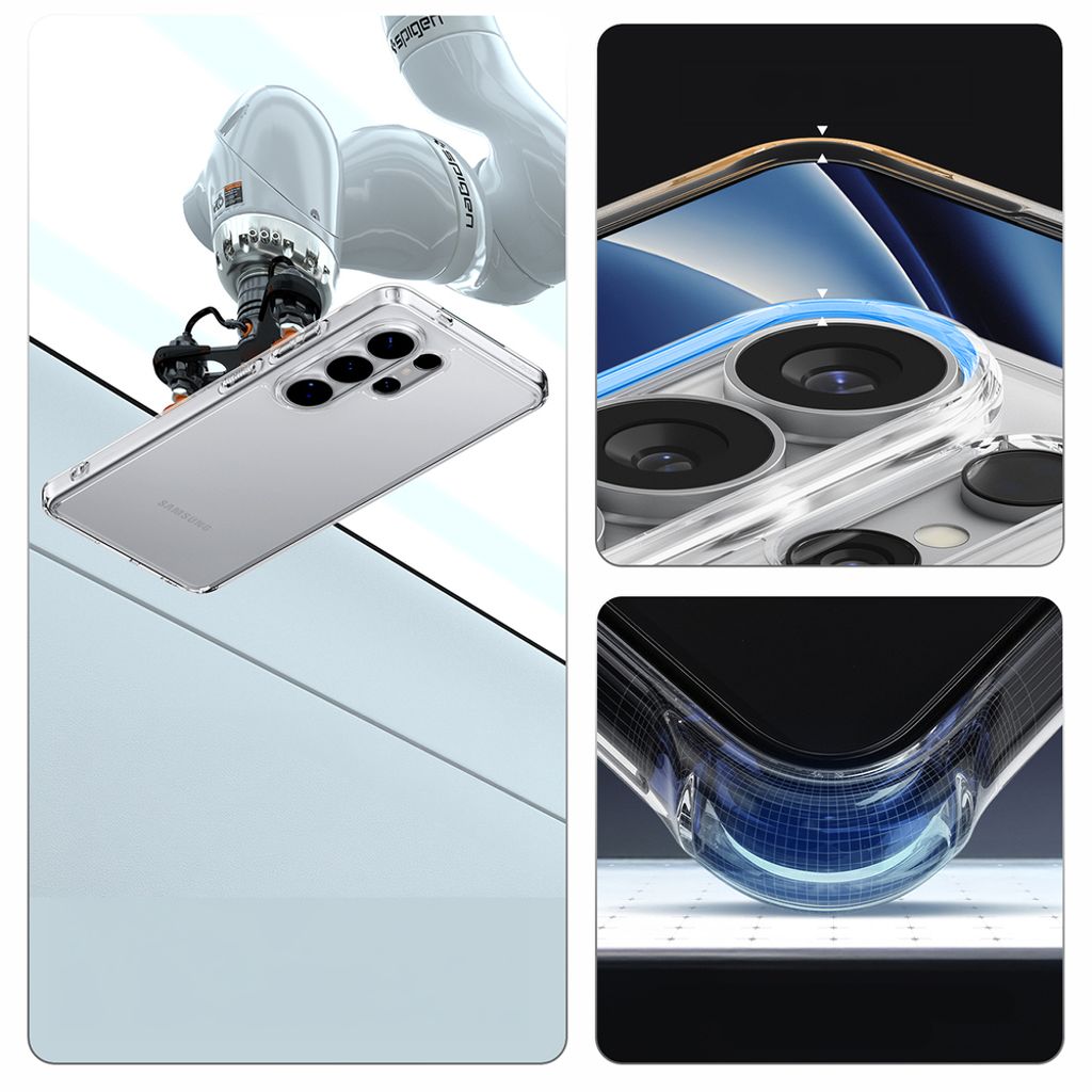 Spigen Ultra Hybrid Skal till Samsung Galaxy S26 Ultra - Transparent